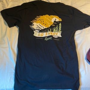 Black Danner short sleeve tee with graphic.